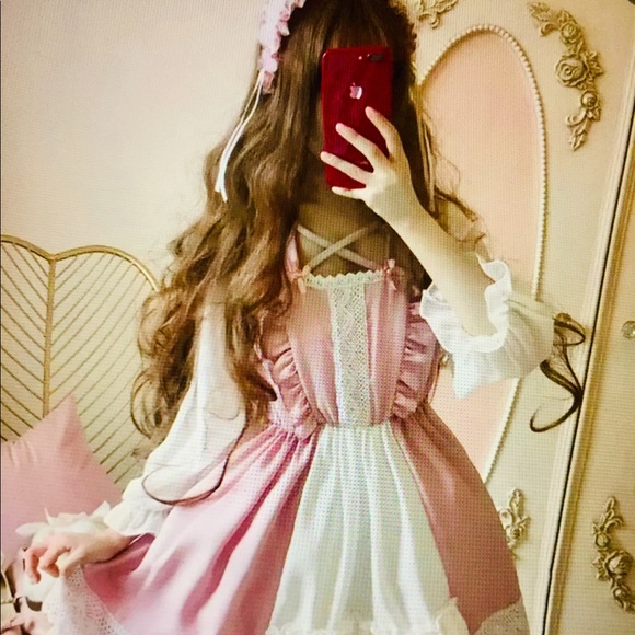 NEW Sweet Harajuku Lolita Dress - Picture 4 of 7